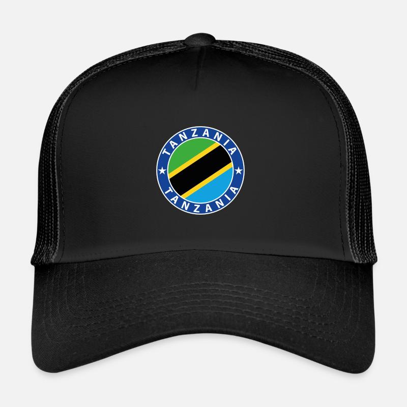 Tanzania - Trucker Cap - Schwarz/Schwarz