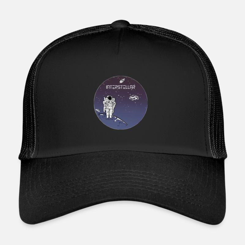Interstellaire astronaute en orbite Casquette trucker 