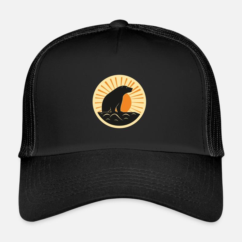 Sunset silhouette Trucker Cap