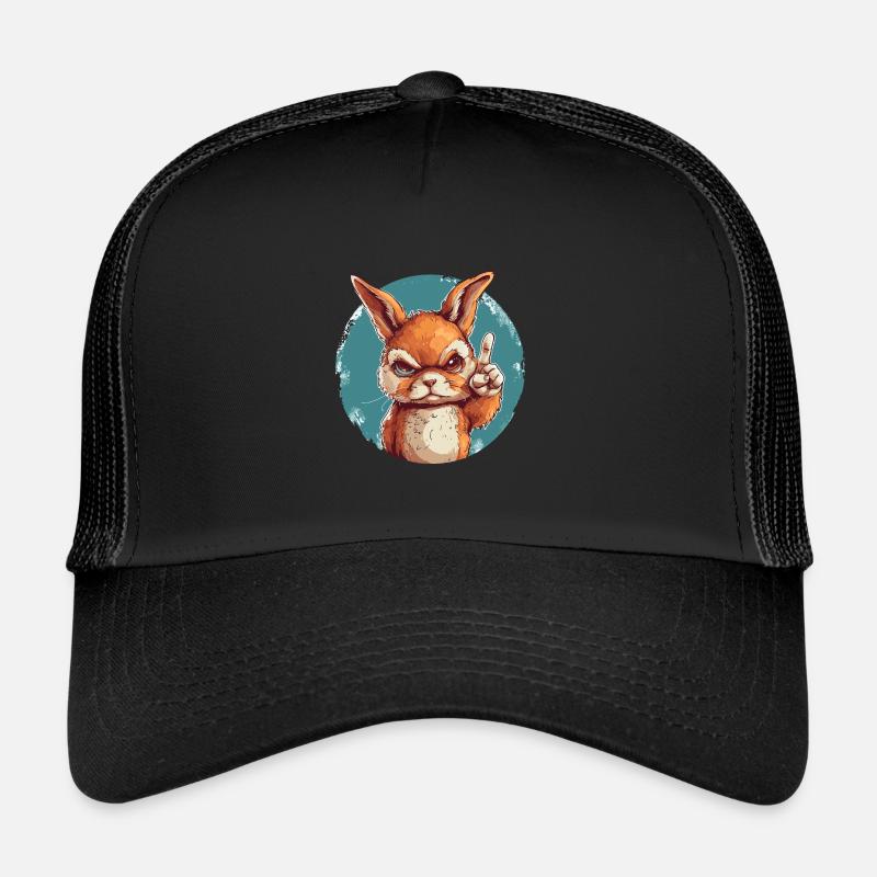 Consultant désigné - Casquette trucker  - noir/noir