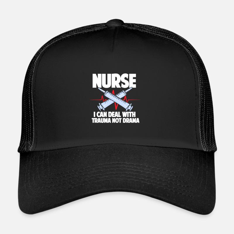 Infirmière Drôle De Cadeau d’infirmière Casquette trucker 