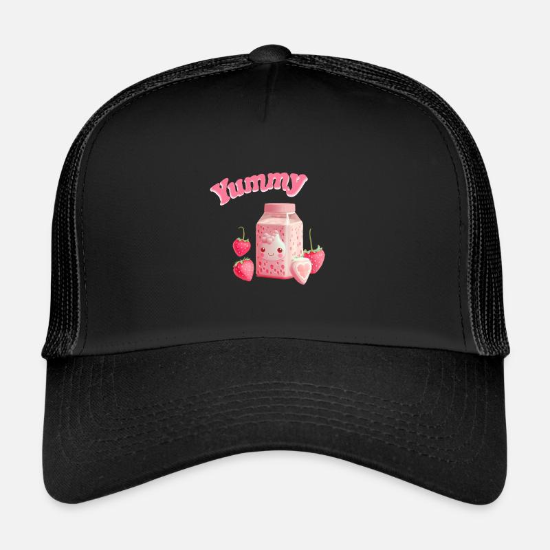 Erdbeermilch Erdbeere Anime kawaii Trucker Cap