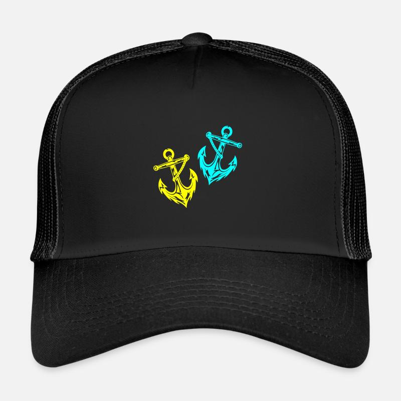 Anchor Icon Icon Trucker Cap