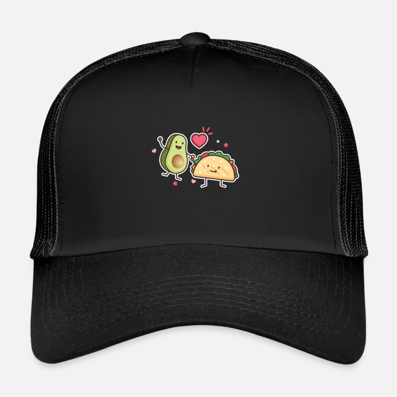 Avocado Taco Liebe Mexikanisch Geschenk 005-022 Trucker Cap