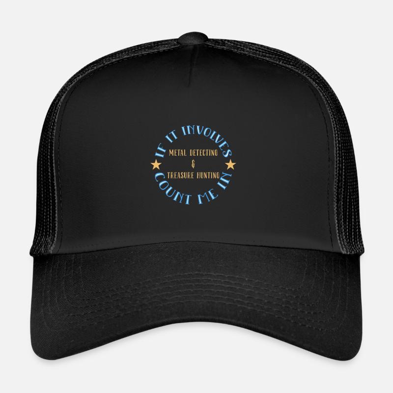 Treasure Hunter Treasure Hunt Metal Detector Trucker Cap