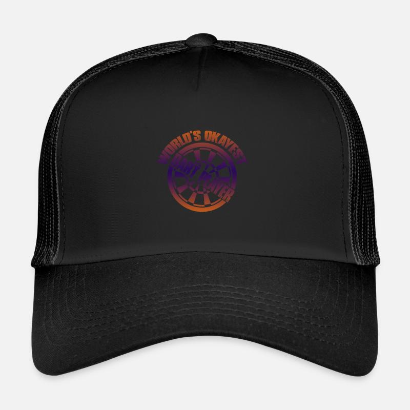 joueur de fléchettes Casquette trucker 