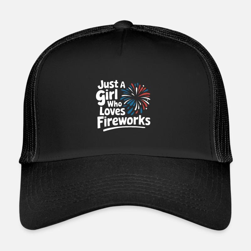 Pyrotechnie Feux d’artifice Pyrotechnie Casquette trucker 