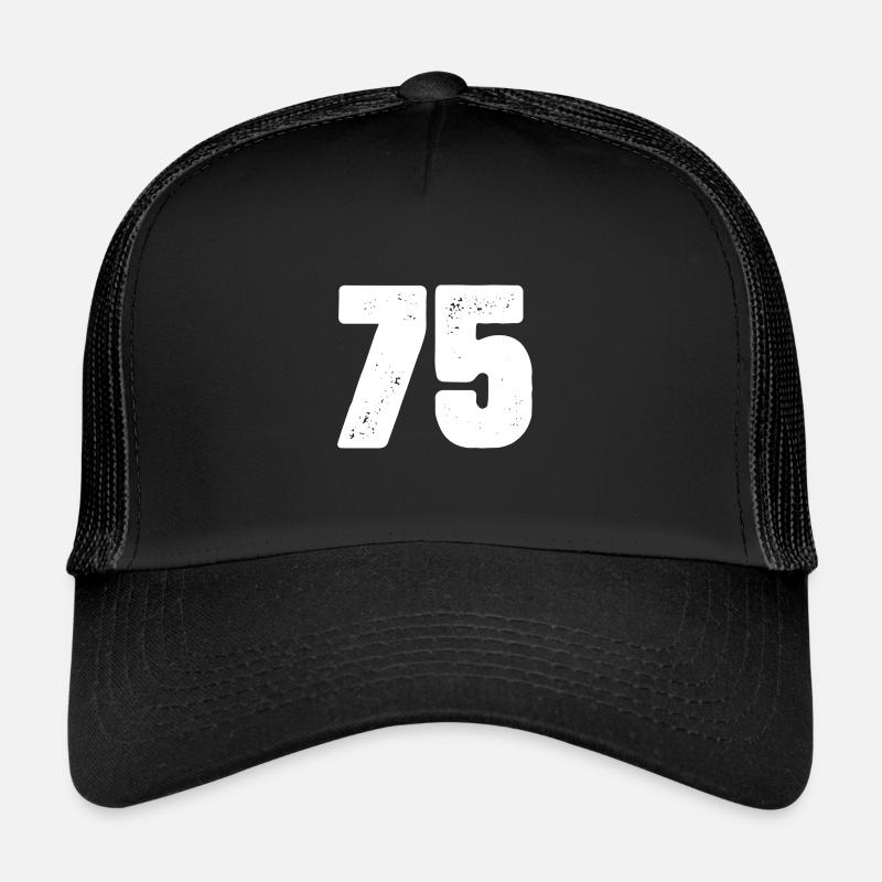 75 Maillot numéro Casquette trucker 