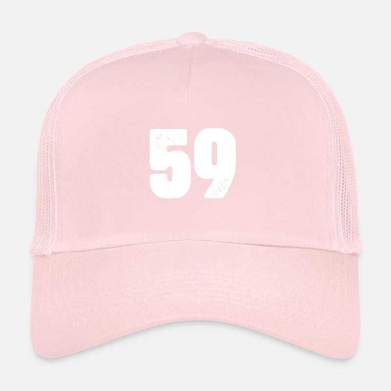 59 Number jersey Trucker Cap