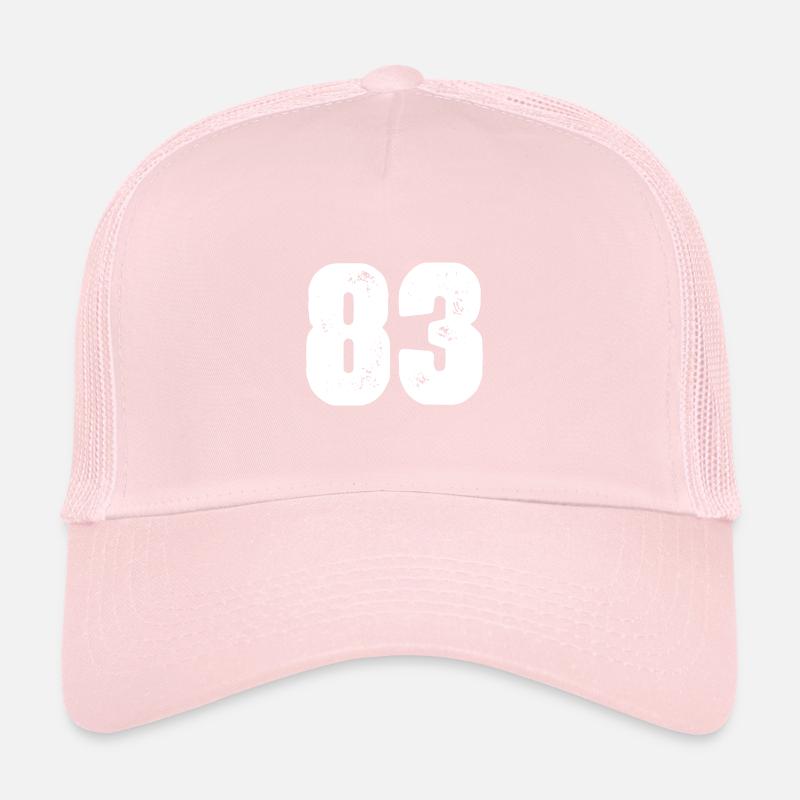 83 Number jersey Trucker Cap