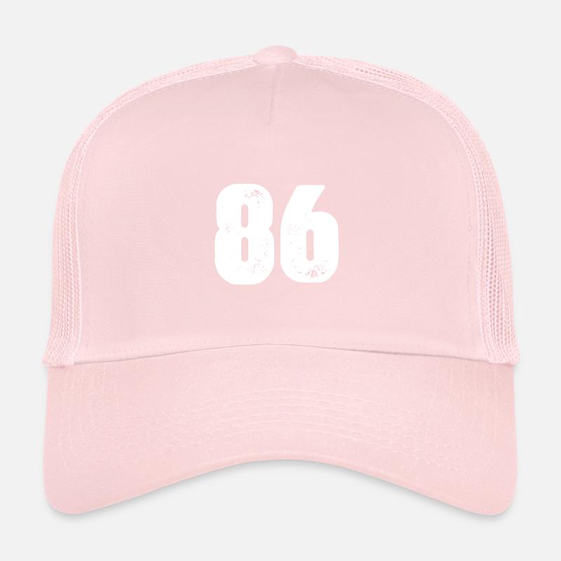 86 Maillot numéro Casquette trucker 