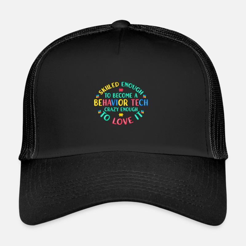 Behavioral Therapist Therapist Trucker Cap