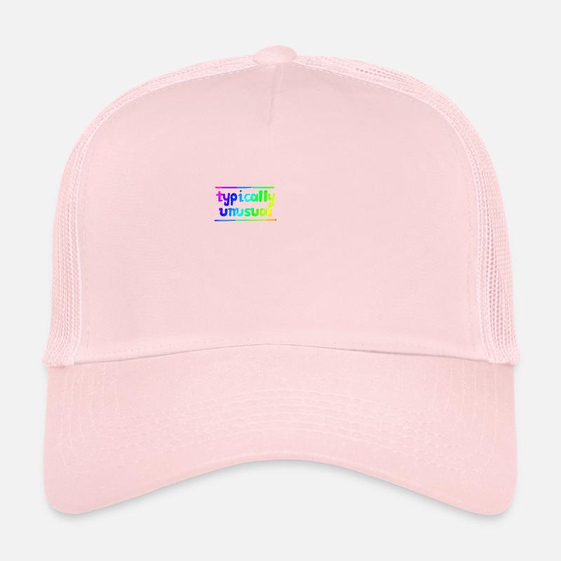 Typically unusual | Nerd | Funny | be different Trucker Cap