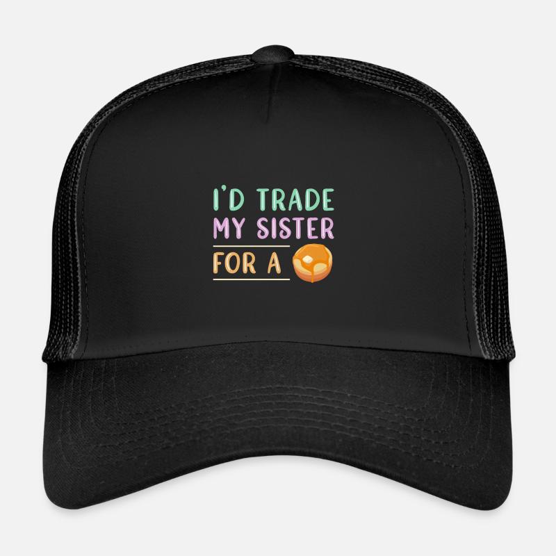 Crêpe Casquette trucker 