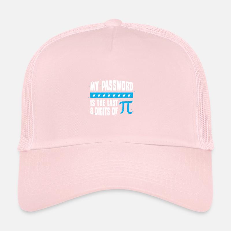 Mon mot de passe est les 8 derniers chiffres de Pi - Math Casquette trucker 