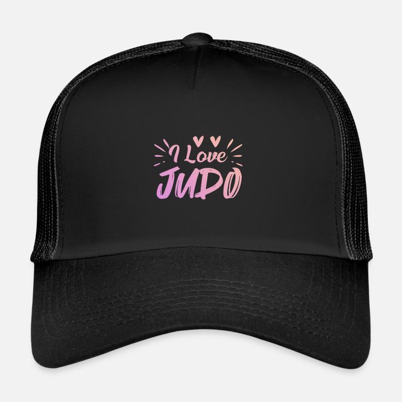 J’adore le judo Casquette trucker 
