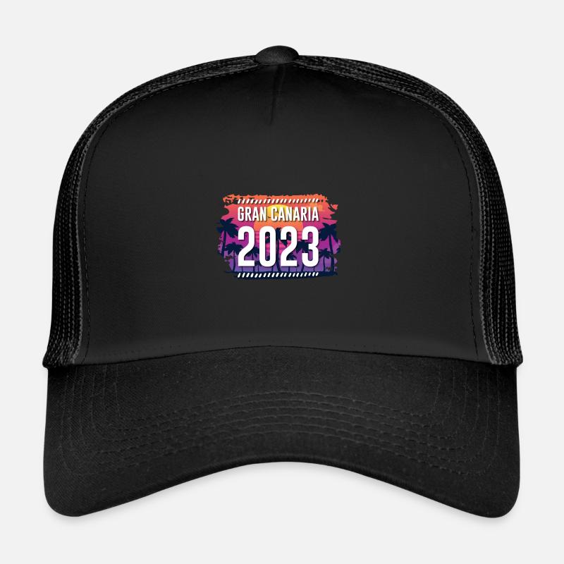 Grande Canarie 2023 (Garantie du prix le plus bas) Casquette trucker 