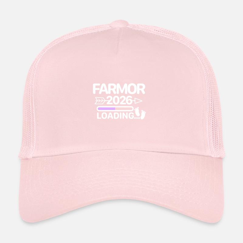 Farmor 2026 schwedisch pink Trucker Cap