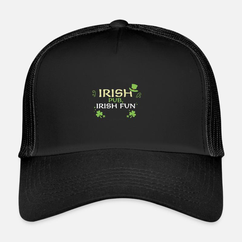Irish pub, Irish fun Trucker Cap