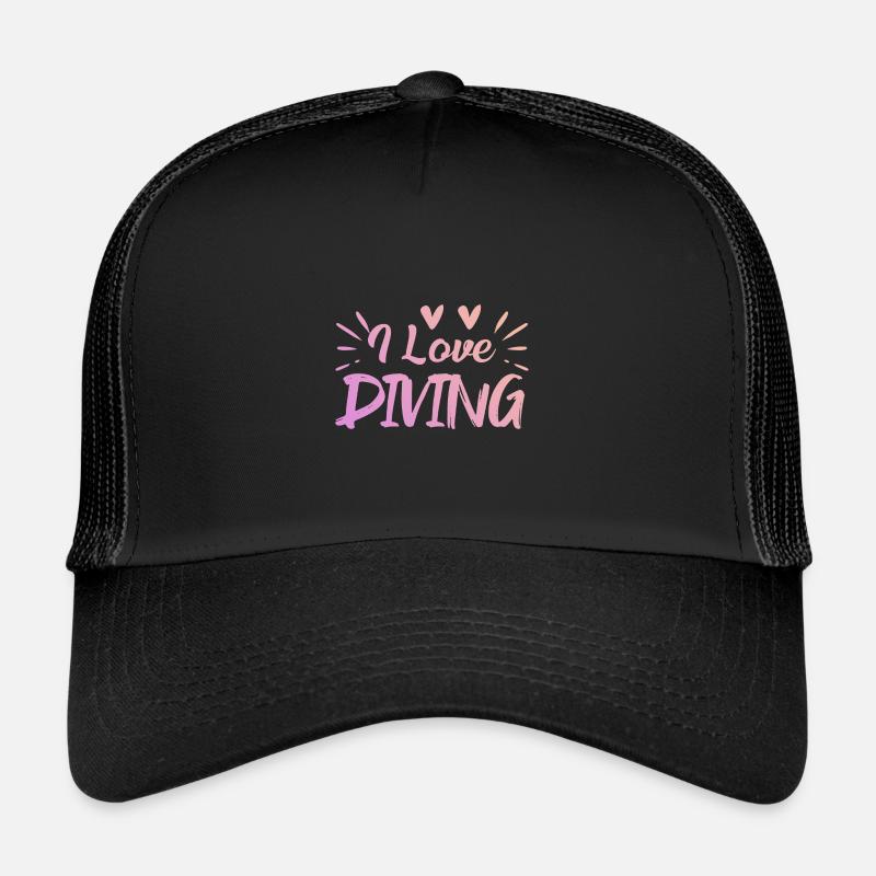 J’adore plonger Casquette trucker 