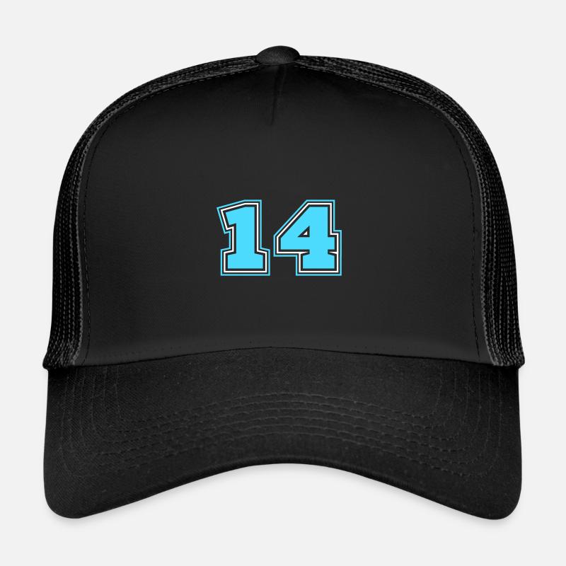 14 Number number Trucker Cap