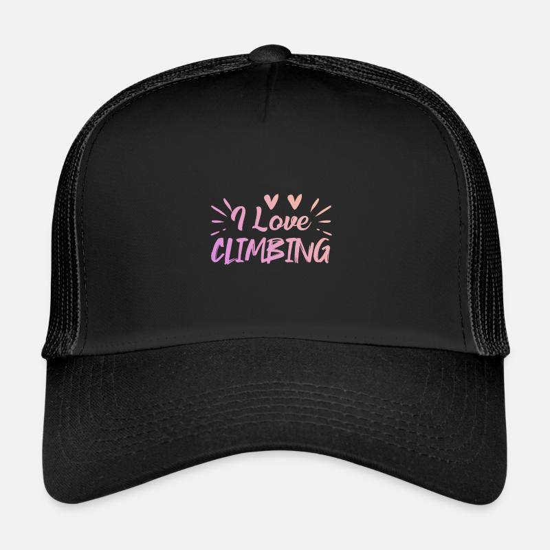 Ich liebe Klettern Trucker Cap