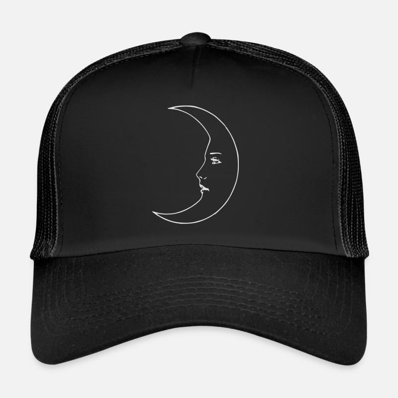 Luna - La lune Casquette trucker 
