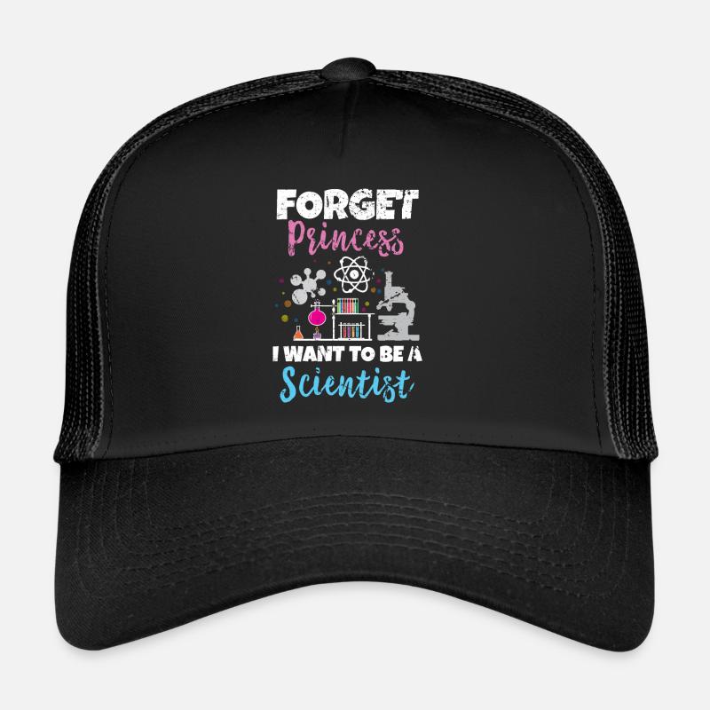 scientist - Trucker Cap - black/black
