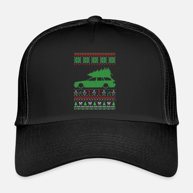 Pull moche de Noël Casquette trucker 