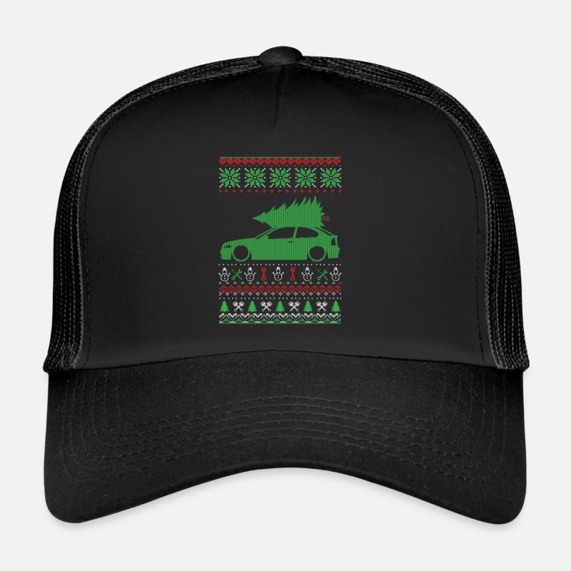 Pull laid de Noël Casquette trucker 