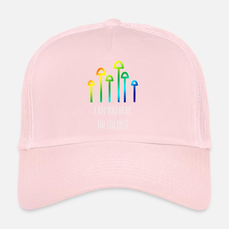 Psilos champignons multicolores hallucinogènes Casquette trucker 