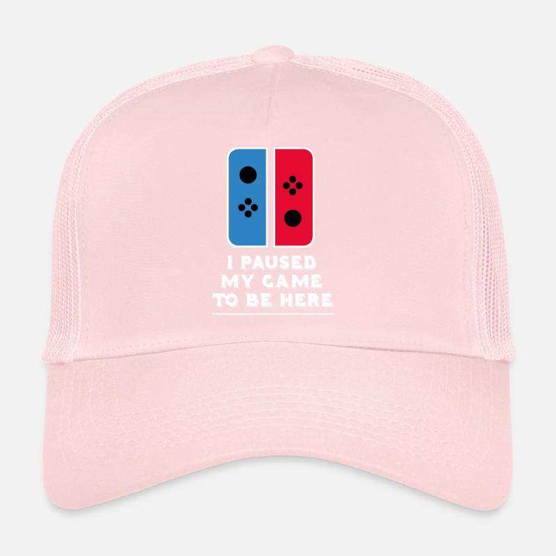 Gamer Console Switch Play Game Video Game Idea Trucker Cap