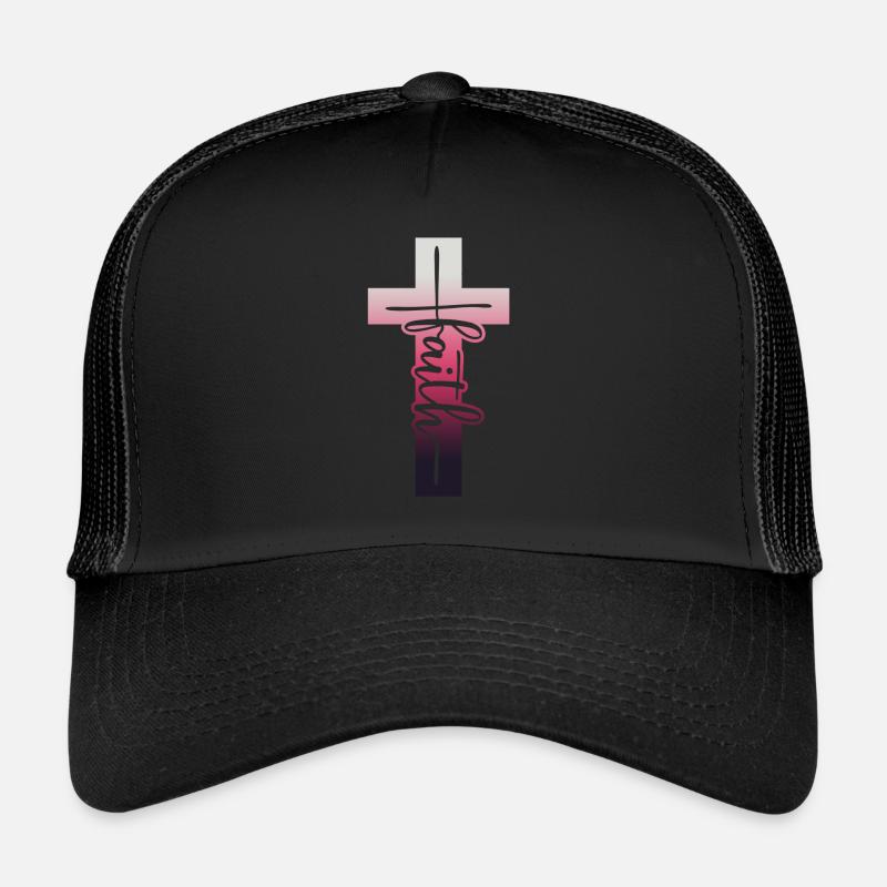 Faith - Trucker Cap - black/black
