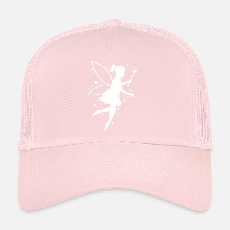 fée silhouette fée conte de fées Casquette trucker 