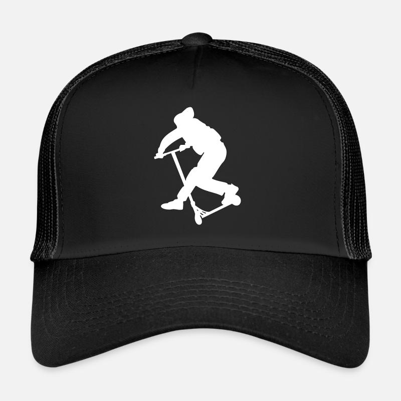 Cancan 2 - Trucker Cap - Schwarz/Schwarz
