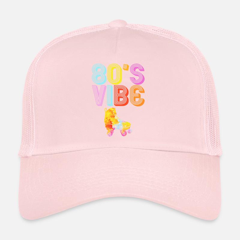 80s Vibe - Roller Skating - Roller Skating 80s Trucker Cap