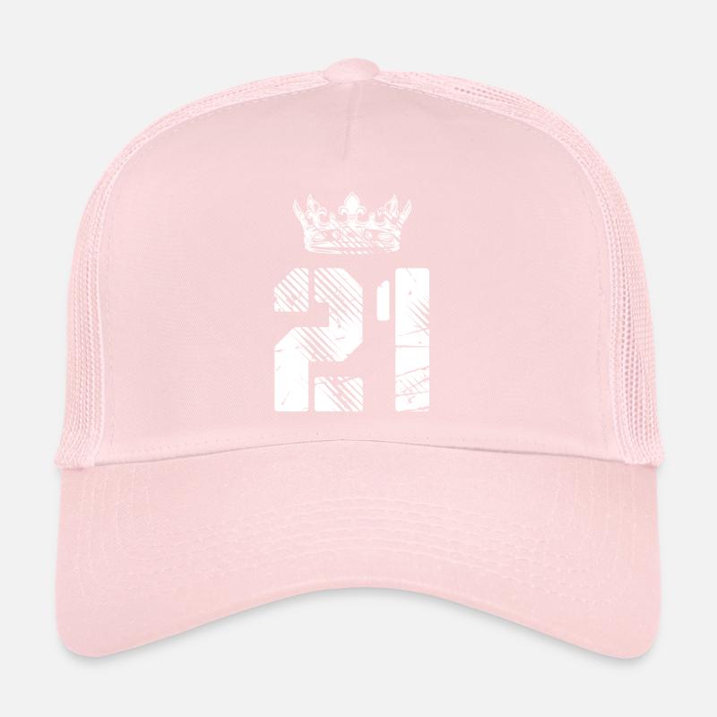 21 Number crown Trucker Cap