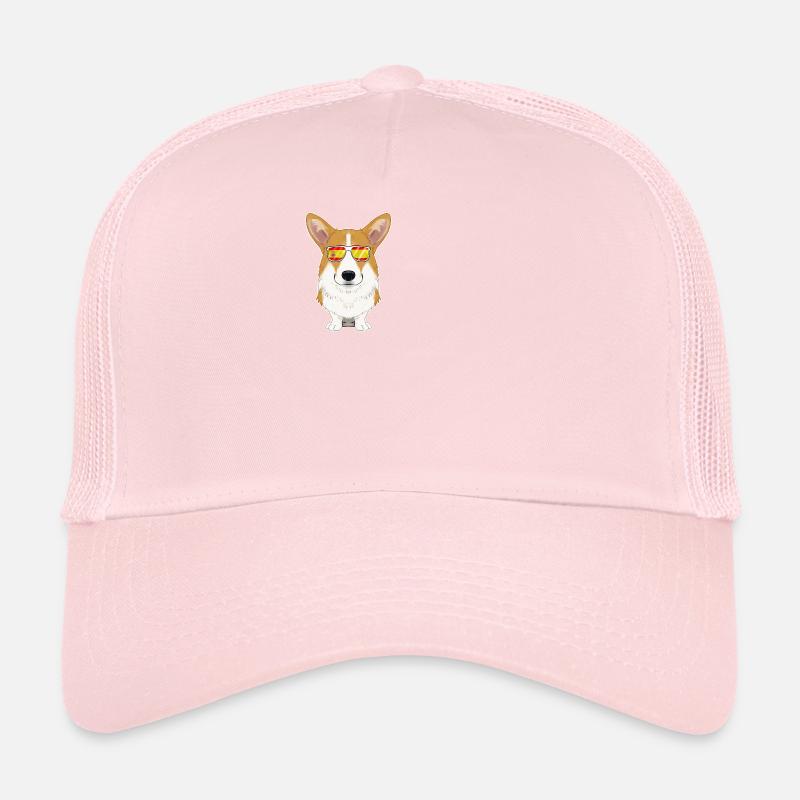 Welsh Corgi I Espagne Lunettes de soleil I Drapeau espagnol Casquette trucker 