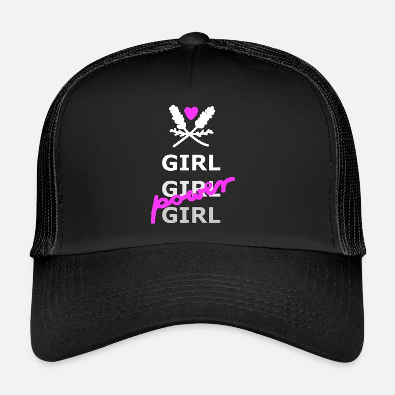Le pouvoir des filles Casquette trucker 