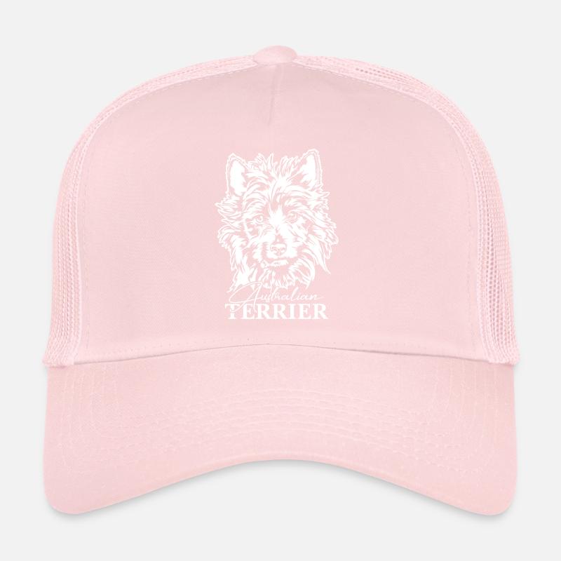AUSTRALIAN TERRIER Chiens Portrait Chien Wilsigns Casquette trucker 