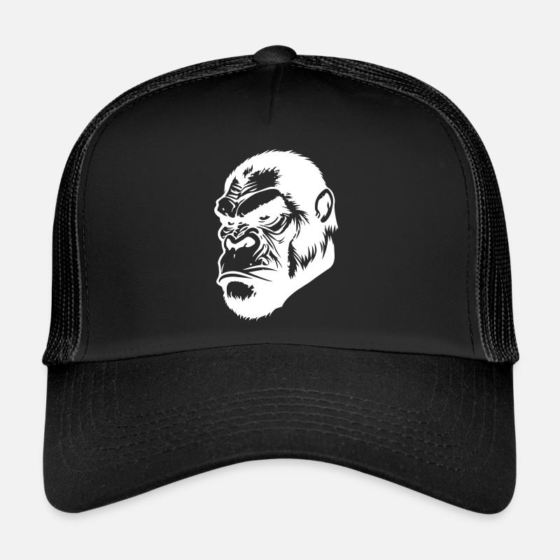 Gorilla Head Trucker Cap