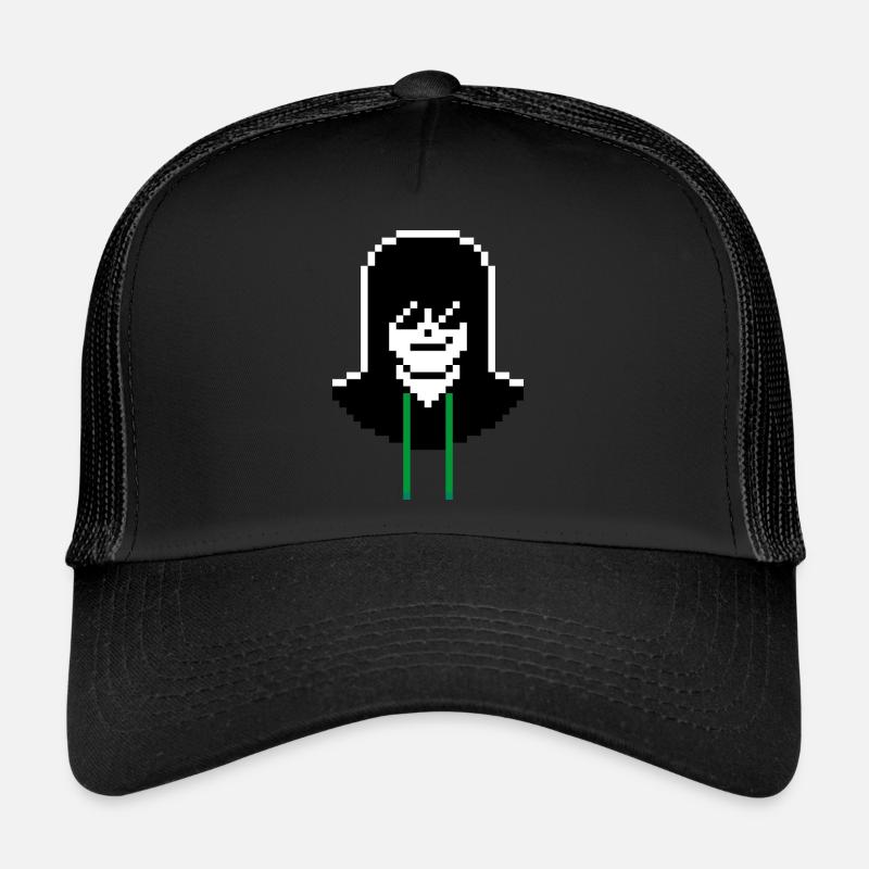 G25 Geek mit Kapuzenpullover - Trucker Cap - Schwarz/Schwarz