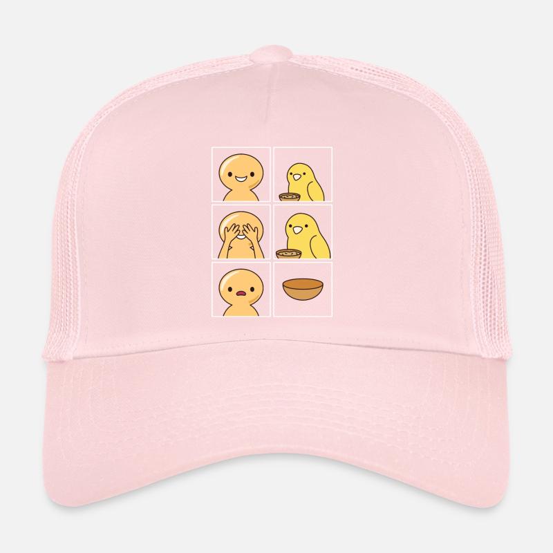 Canary Eats Fast Design for Fans Trucker Cap