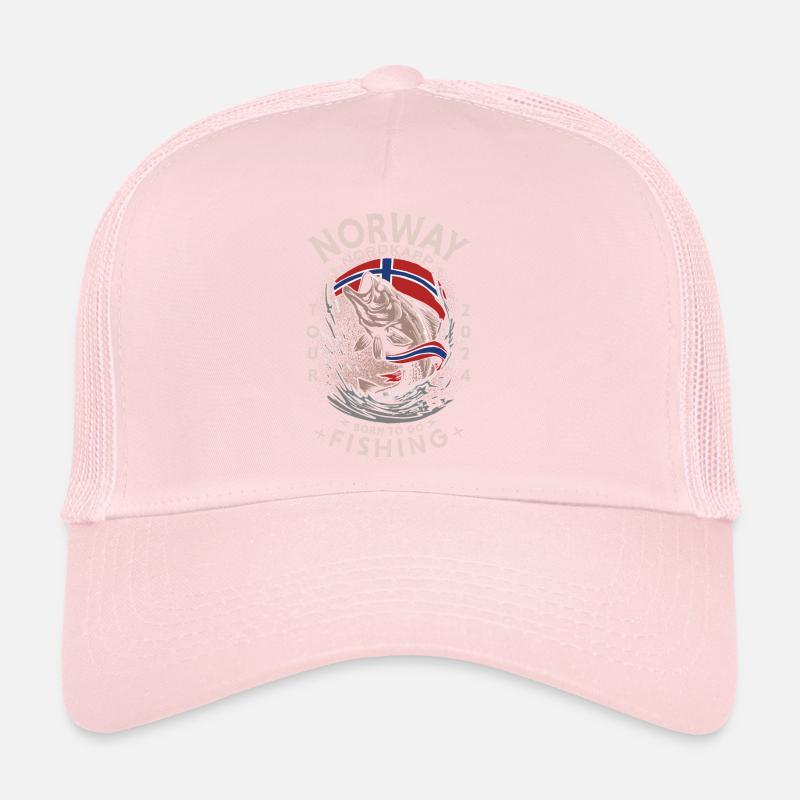 NORVÈGE PÊCHE - Cap Nord - 2024 Casquette trucker 