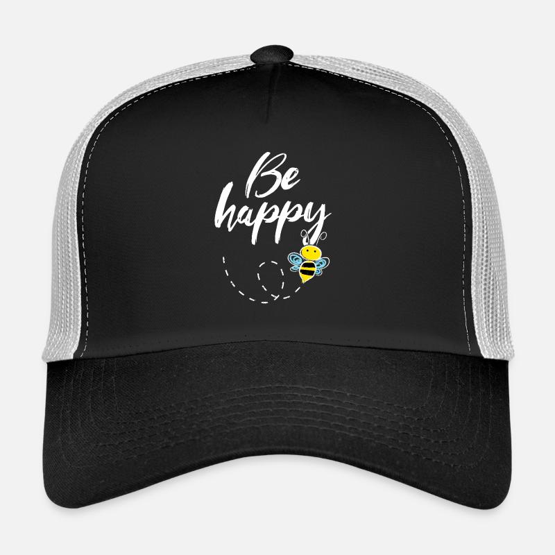 Be Happy Bee Casquette trucker 