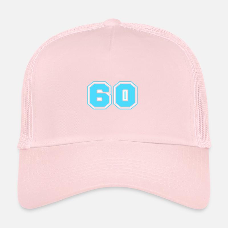 Numéro 60 Casquette trucker 
