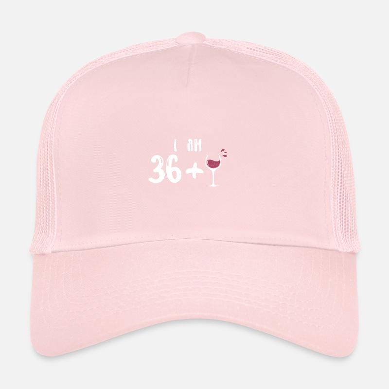 I Am 36+ 1 - 37th Birthday Trucker Cap