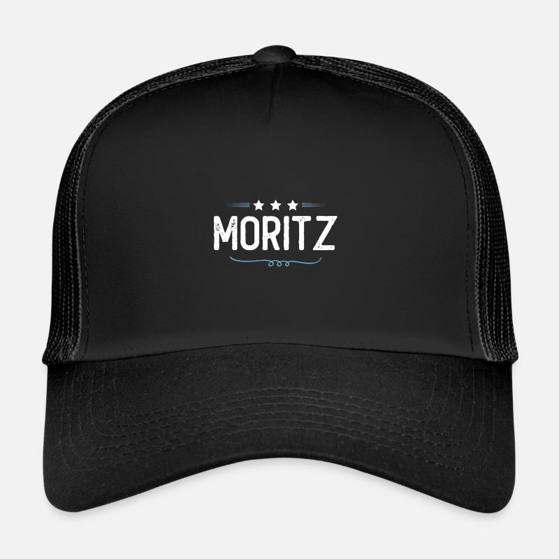 Moritz - Trucker Cap - Schwarz/Schwarz
