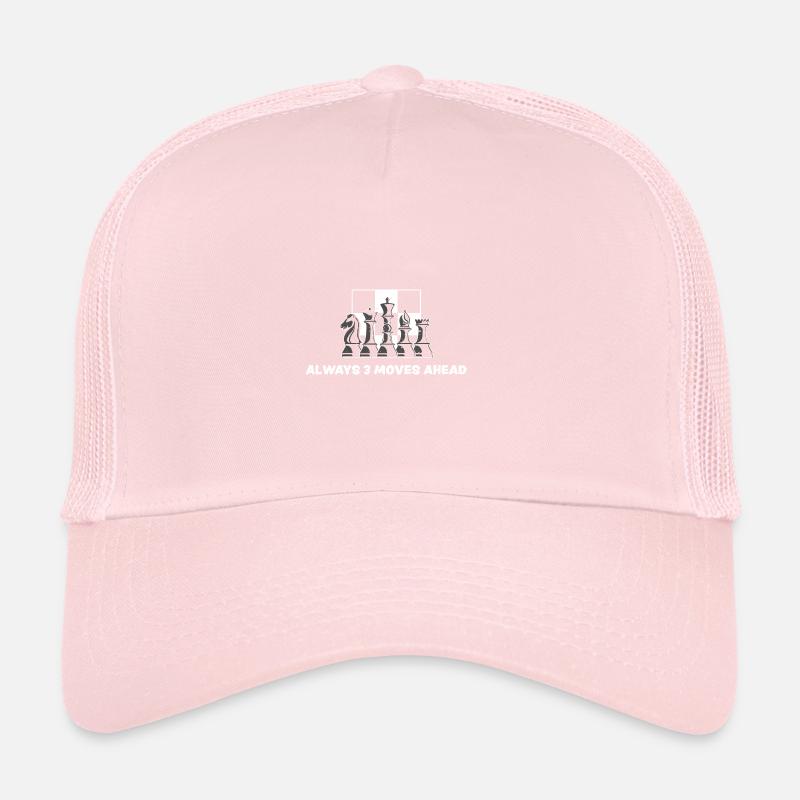 Toujours 3 coups d’avance - Échecs Casquette trucker 