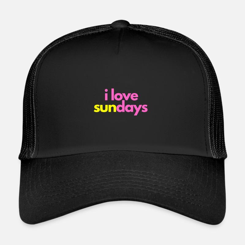 J’adore les dimanches ! - J’adore les dimanches ! Casquette trucker 